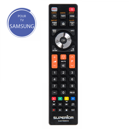 Télécommande de remplacement pour TV SAMSUNG prête à l'emploi