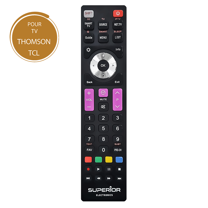 TV AJA Télécommande de remplacement pour Thomson ICC9AJA0G 