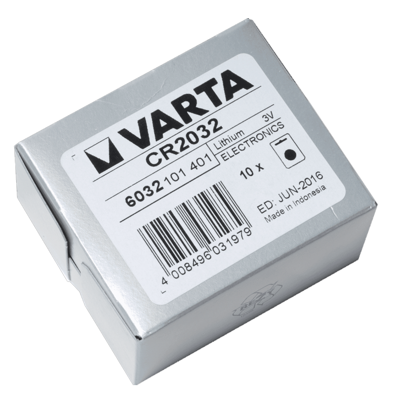 Pile Bouton Lithium CR2032 3V VARTA - Piles pour télécommandes