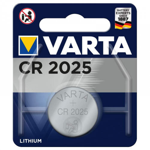 VARTA CR2025 - Pile Bouton Lithium - Blister de 1pc