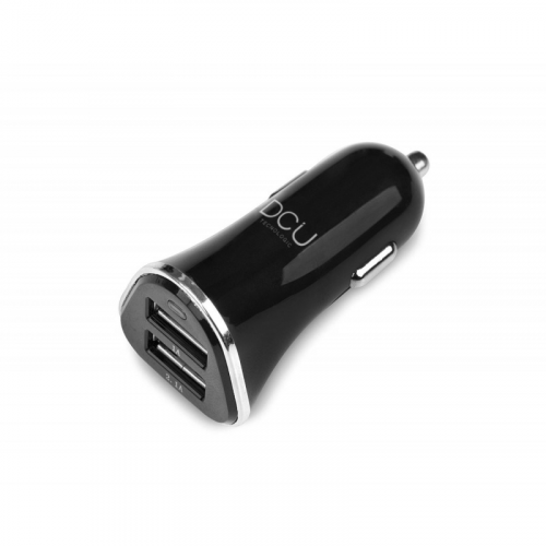 Chargeur Noir pour voiture 2 ports USB (36100300)
