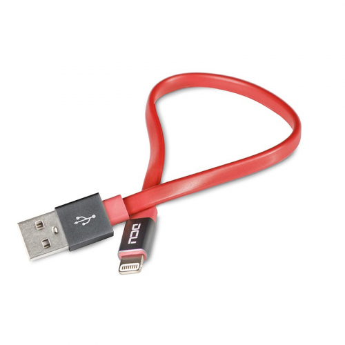 Câble plat Lightning vers USB 2.0 - 0.2M